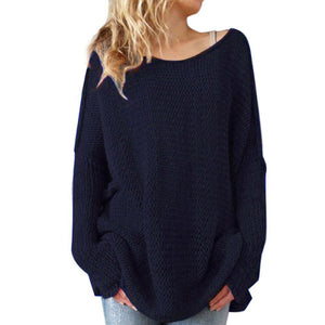 Frauen lose Pullover