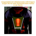 Reflektierende LED Signal Weste