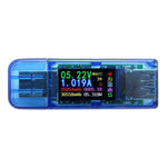 Farbbildschirm Digitaler voltmeter Amperemeter USB Ladegerät Tester Multimeter