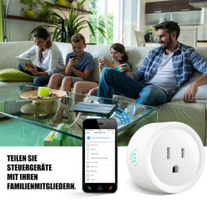 Nutzerfreundlicher Wi-Fi Intelligenter Stecker